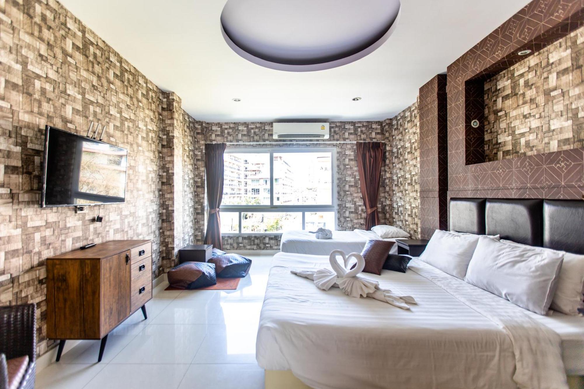 Sun Sky Resort Near Beach Praia de Jomtien Exterior foto