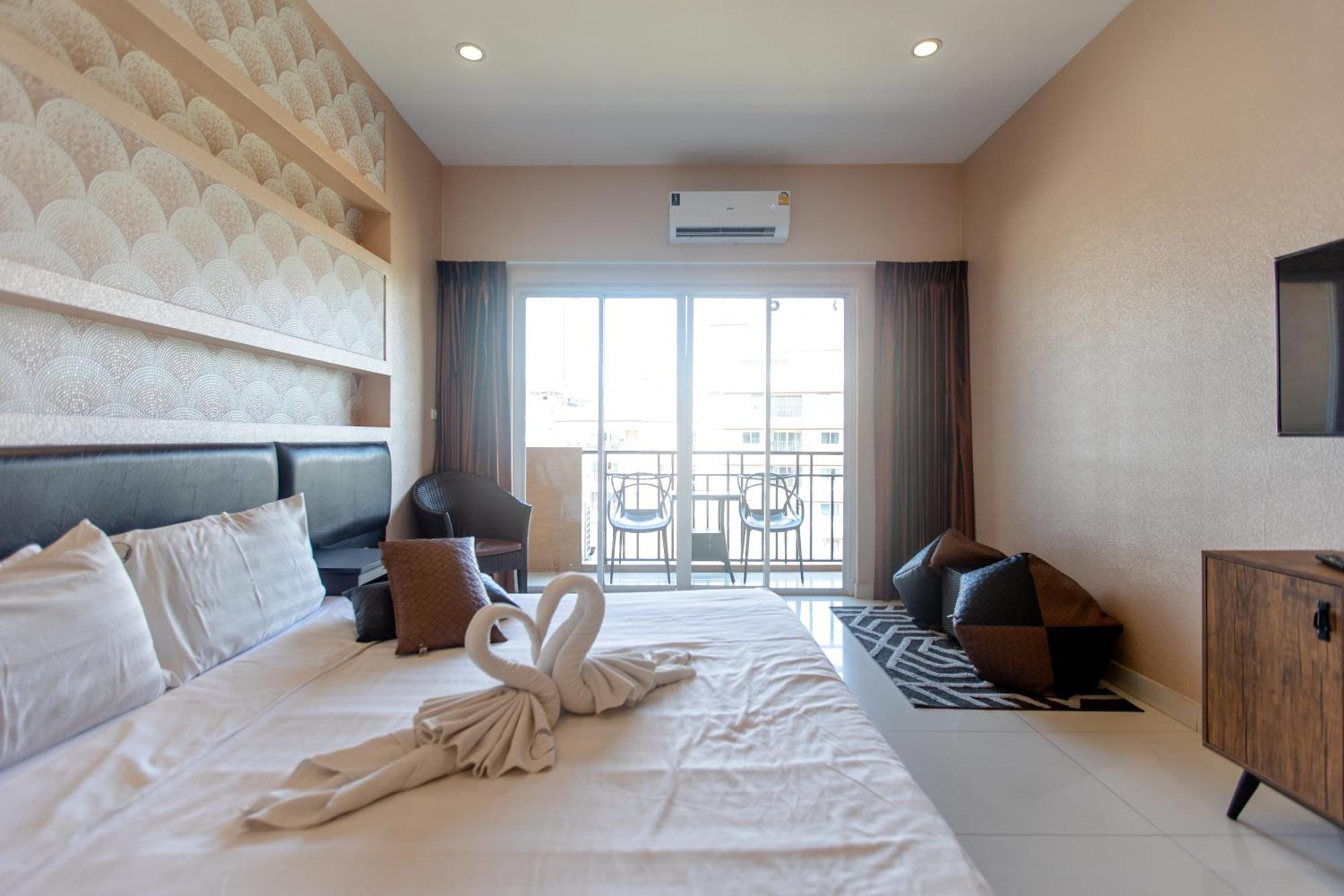 Sun Sky Resort Near Beach Praia de Jomtien Exterior foto
